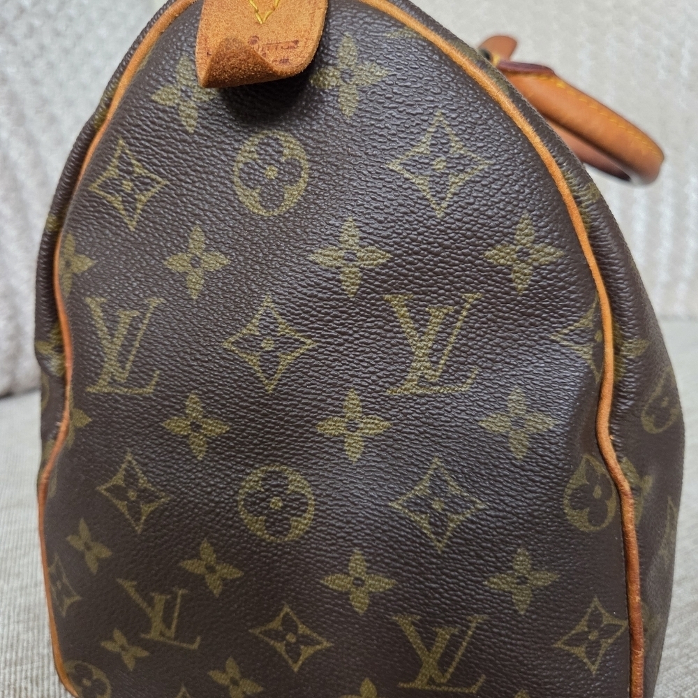 Louis Vuitton Keepall Bandouliere 45 Monogram Canvas Duffel Bag Authentic - Picture 4 of 14
